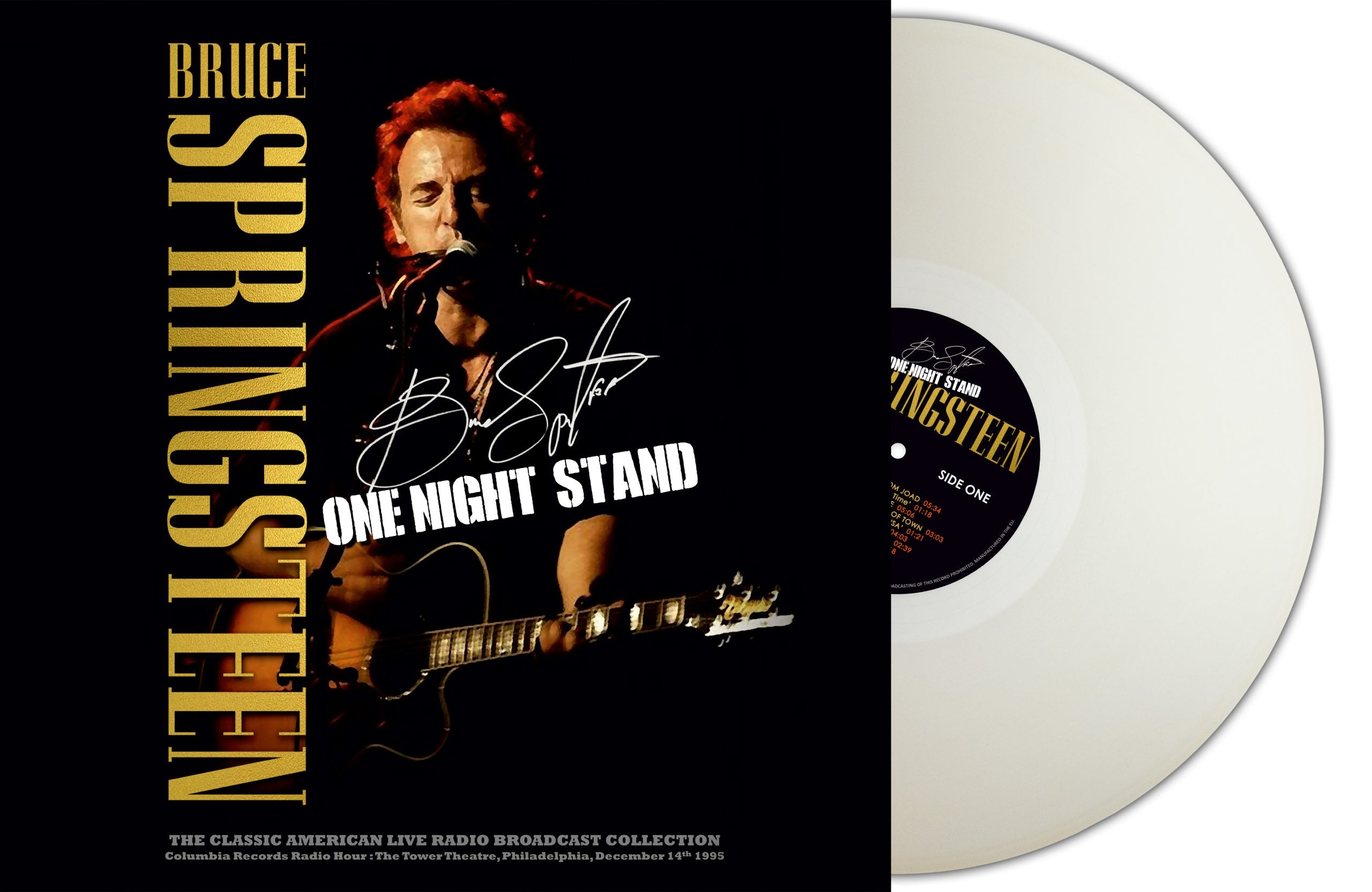 Bruce Springsteen - One Night Stand [LP] Limited 180gram Natural Clear Colored Vinyl (import)
