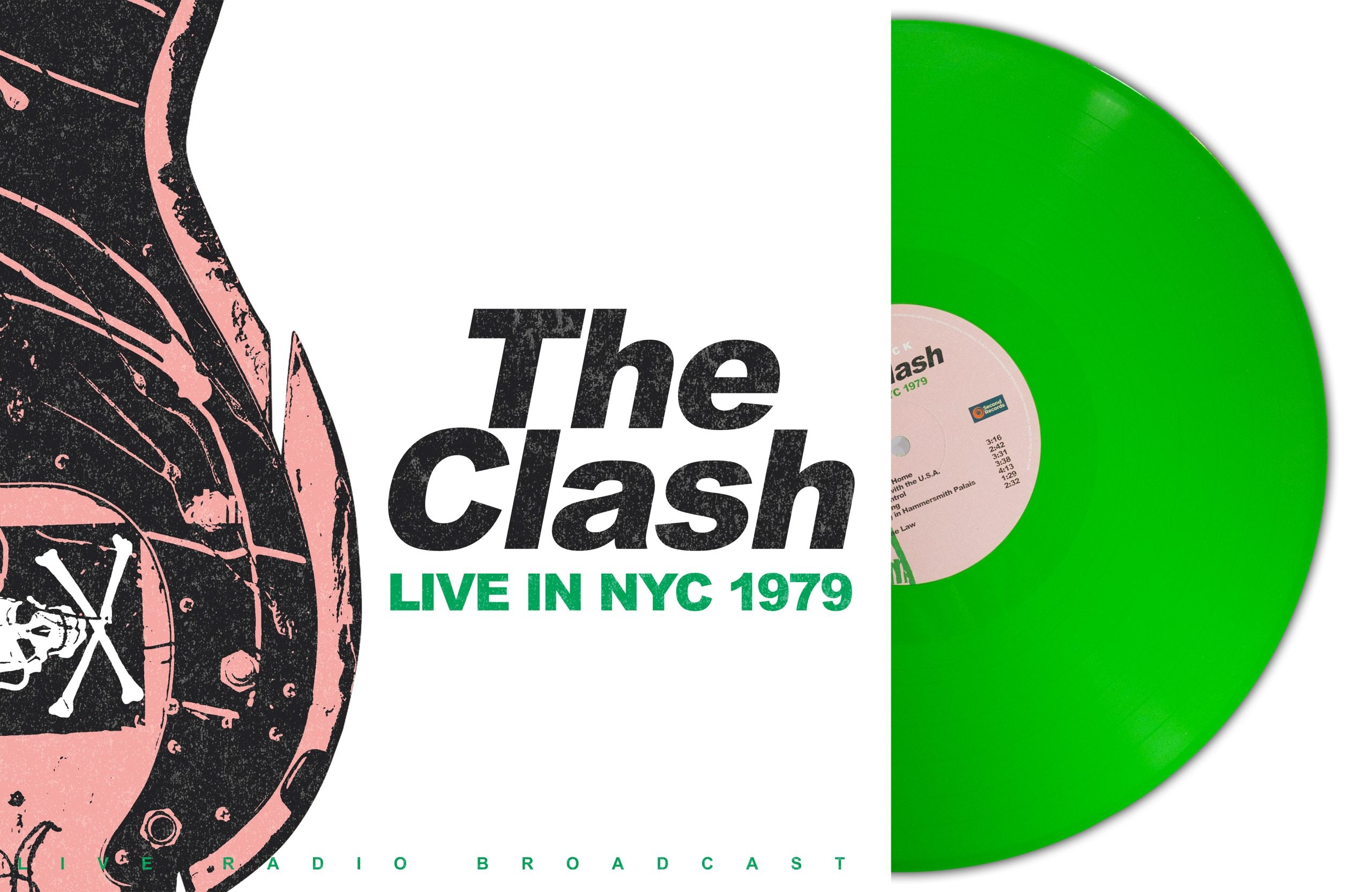 Clash, The - Live In NYC 1979 [LP] Limited 180gram Green Colored Vinyl (import)