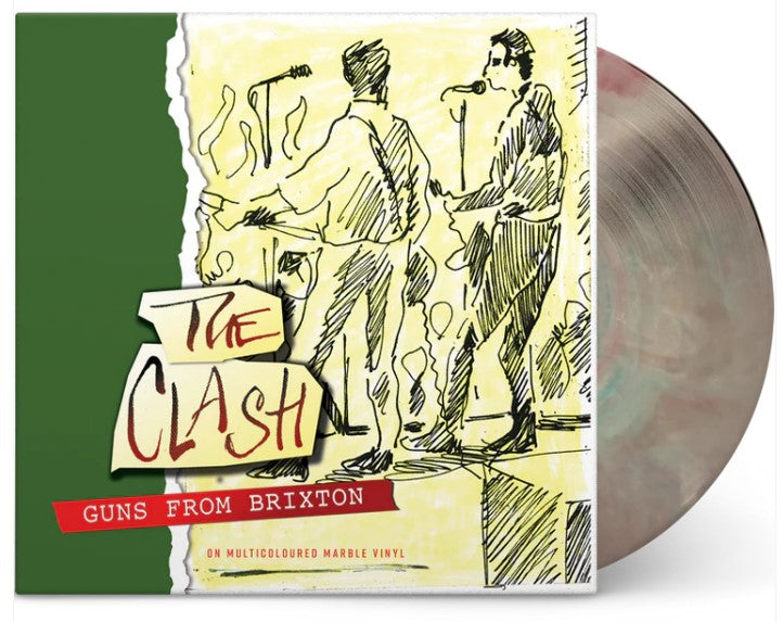 Clash, The -Guns From Brixton [LP] Limited Marbled Colored Vinyl (import)
