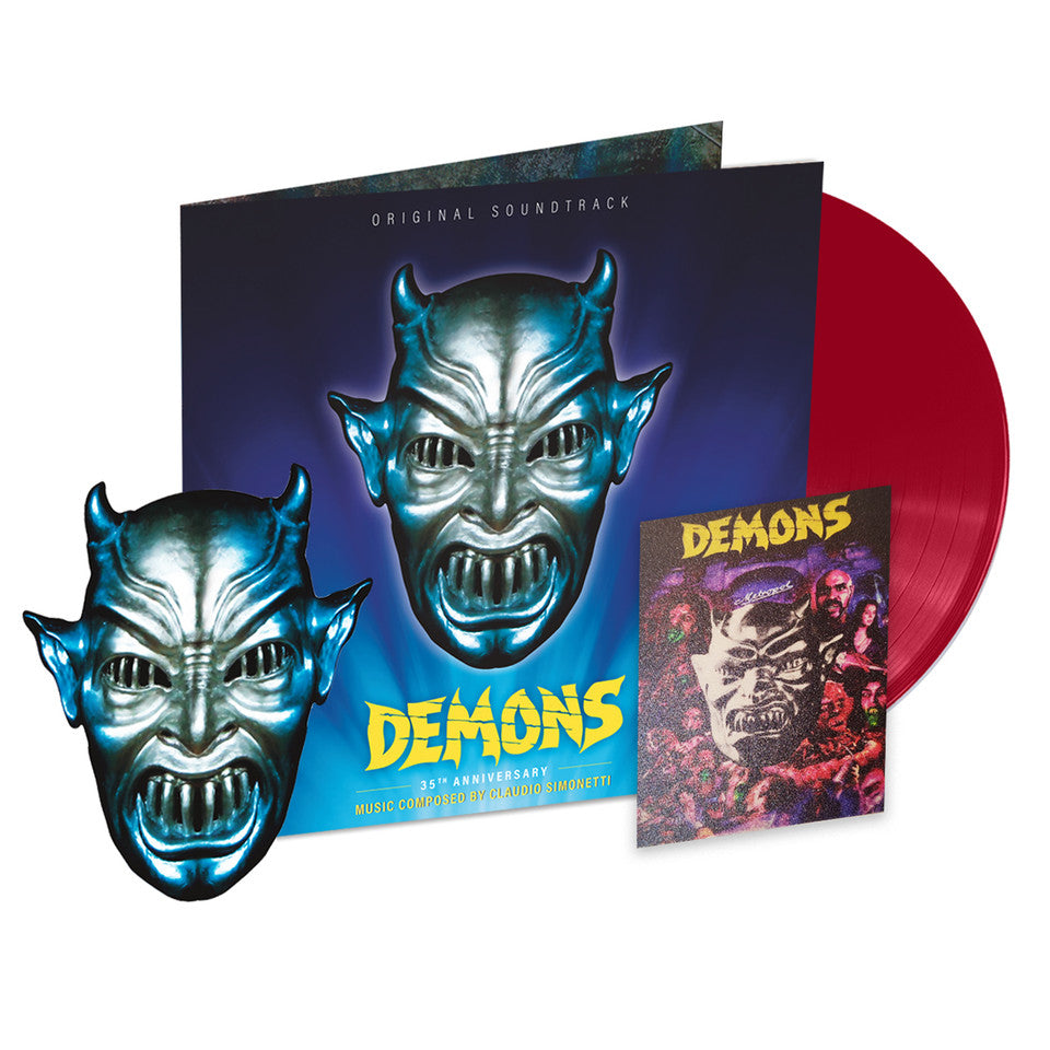 Claudio Simonetti - Demons (Soundtrack) [LP] 35th Anniversary Red Vinyl, mask insert, gatefold, limited to 200