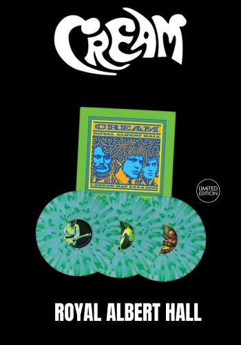 Cream - Royal Albert Hall [3LP] Limited Blue &  Green Splatter Colored Vinyl
