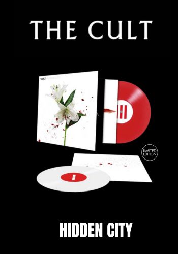 Cult, The - Hidden City [2LP] Limited White & Red Colored Vinyl