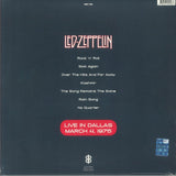 Led Zeppelin - Live In Dallas March 4 1975  [LP]  Limited Import Only Vinyl