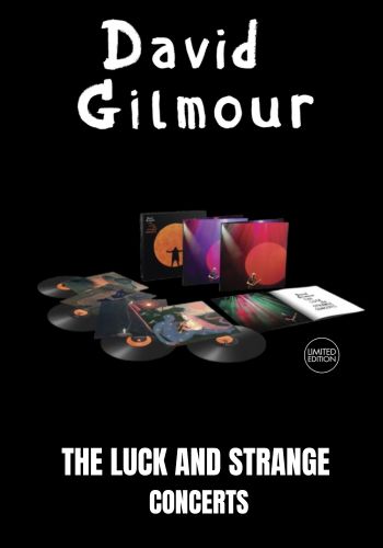 David Gilmour - The Luck And Strange Concerts [4LP Box] Double Gatefold, Slipcase, Photos