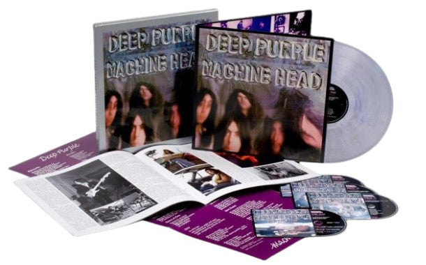 Deep Purple - Machine Head [LP + 3CD + BluRay] Limited Clear Colored Vinyl (import)