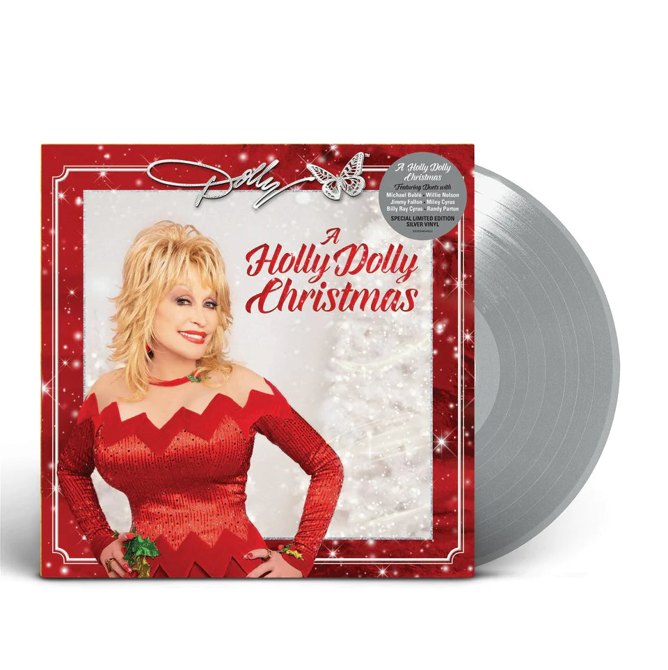 Dolly Parton - A Holly Dolly Christmas [LP] Limited Edition Silver Colored Vinyl