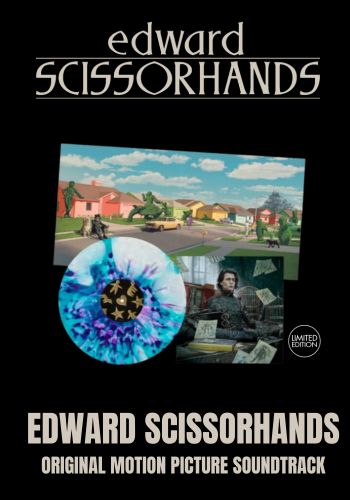 Edward Scissorhands (Danny Elfman) OST [LP] Limited Snow Dance Colored Vinyl, Gatefold, Art Print