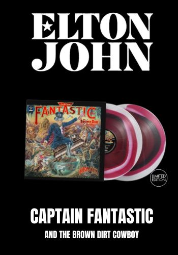 Elton John - Captain Fantastic And The Brown Dirt Cowboy [2LP] Limited 50th Anniversary Multi-Color Vinyl