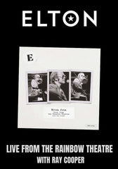 Elton John - Live From The Rainbow Theatre With Ray Cooper [LP] 180gram Black Vinyl