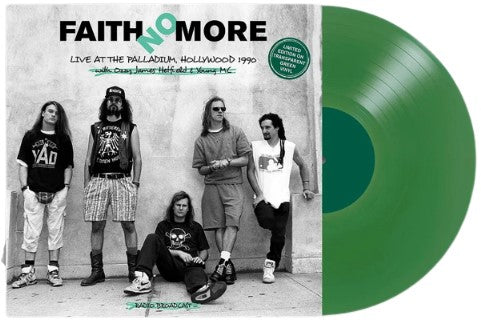 Faith No More - Live At The Palladium, Hollywood 1990 [LP] Limited Transparent Green Colored Vinyl (import)