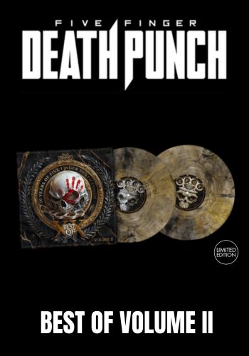Five Finger Death Punch - Best Of Vol ume II [2LP] Limited Black & Gold Colored Vinyl