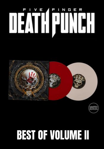 Five Finger Death Punch - Best Of Vol ume II [2LP] Limited Red & White Colored Vinyl