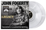 John Fogerty - Legacy: The Creedence Clearwater Revival Years [2LP] Limited Ultra Clear Colored Vinyl, Gatefold