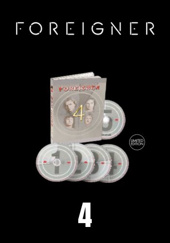 Foreigner - 4 [4CD Bluray] Deluxe Edition Audio Box Set