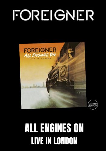 Foreigner - All Engines On: Live In London [2LP] Limited 180gram 45RPM Black Vinyl, Gatefold