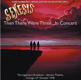Genesis - Then There Were Three...In Concert [LP] Limited Hand Numbered Splatter Colored Vinyl (import)