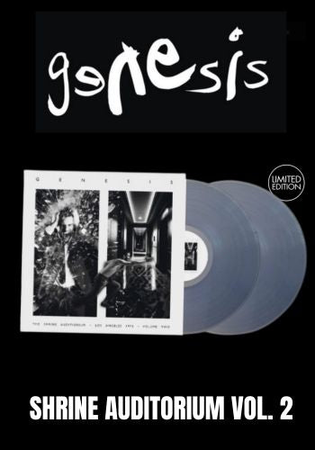 Genesis - The Shrine Auditorium Vol. 2 [2LP] Limited Double Clear Colored Vinyl (import)