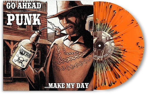 Go Ahead Punk... Make My Day [LP] (Orange Splatter Vinyl, feats. AFI, Guttermouth, Jughead's Revenge, The Vandals, and The Offspring)