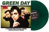Green Day - A Wasteland To Call Home: Rare & Acoustic Tracks [LP] Limited Translucent Green Colored Vinyl (import)