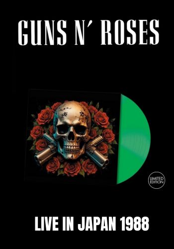 Guns N' Roses -Live In Japan 1988 [LP] Limited Green Colored Vinyl (import)
