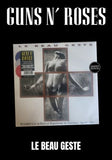 Guns N' Roses- Le Beau  Geste [3LP] Limited Red White Blue Colored Vinyl, Stickers, Tattoos (import)
