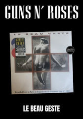 Guns N' Roses- Le Beau  Geste [3LP] Limited Red White Blue Colored Vinyl, Stickers, Tattoos (import)
