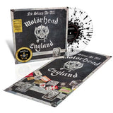 Motorhead - No Sleep At All [LP] 50th Anniversary Clear/Black-White Splatter Colored Vinyl, Poster