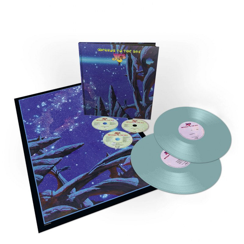 Yes - Mirror To The Sky [2LP+2CD+BluRAY] (Transparent Electric Blue Vinyl, artbook, poster, limited)