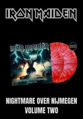 Iron Maiden - Nightmare Over Nijmegen Vol. 2 [2LP] Limited Red & White  Splatter Colored Vinyl, Gatefold (import)