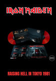 Iron Maiden -Raising Hell In Tokyo 1981 [2LP] Limited Red Colored Vinyl, Gatefold (import)