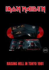 Iron Maiden -Raising Hell In Tokyo 1981 [2LP] Limited Red Colored Vinyl, Gatefold (import)