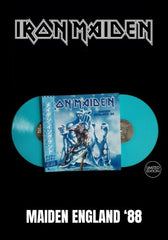 Iron Maiden - Maiden England '88 [2LP] Limited Turquoise Colored Vinyl, Gatefold, OBI (import)