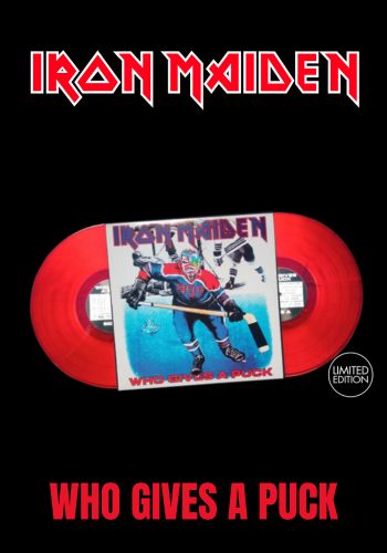 Iron Maiden - Who Gives A Puck [2LP] Limited Red Colored Vinyl, Gatefold, Poster (import)