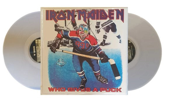 Iron Maiden - Who Gives A Puck [2LP] Limited Clear Colored Vinyl, Gatefold, Poster (import)