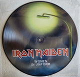Iron Maiden - Women In Uniform [LP] Limited Edition Picture Disc, OBI (Japan import)