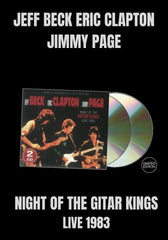 Jeff Beck, Eric Clapton, Jimmy Page - Night Of The Guitar Kings Live 1983 [2CD] Limited Compact Disc Set (import)
