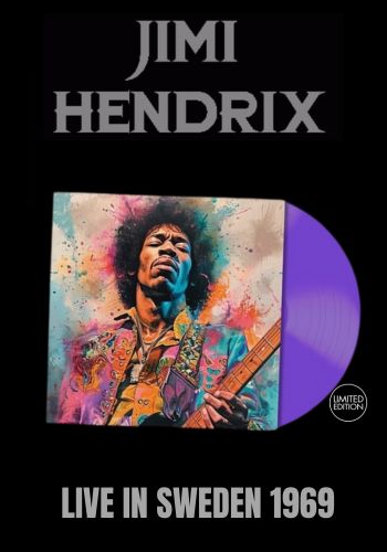 Jimi Hendrix Experience - Live In Sweden 1969 [LP] Limited Purple Colored Vinyl (import)