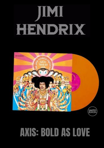 Jimi Hendrix - Axis: Bold As Love [LP] Limited Electric Orange Colored Vinyl
