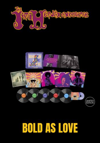 Jimi Hendrix Experience, The - Bold As Love [5LP + BluRay Box] Limited Edition, Numbered