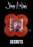 Jimi Hendrix - Secrets [4LP Box Set] Limited Red Colored Vinyl, Numbered (import)
