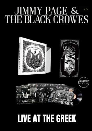 Jimmy Page & The Black Crowes - Live At The Greek [6LP Box] (180 Gram, poster, remixed & remastered full show with 16 unreleased tracks)