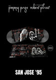 Jimmy Page & Robert Plant - San Jose '95 [2LP] Limited 180gram Silver Colored Vinyl, Gatefold (import)