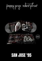 Jimmy Page & Robert Plant - San Jose '95 [2LP] Limited 180gram Silver Colored Vinyl, Gatefold (import)