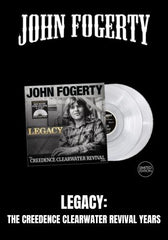 John Fogerty - Legacy: The Creedence Clearwater Revival Years [2LP] Limited Ultra Clear Colored Vinyl, Gatefold