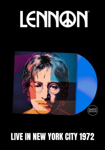 John Lennon - Live In New York 1972 [LP] Limited Blue Colored Vinyl (import)