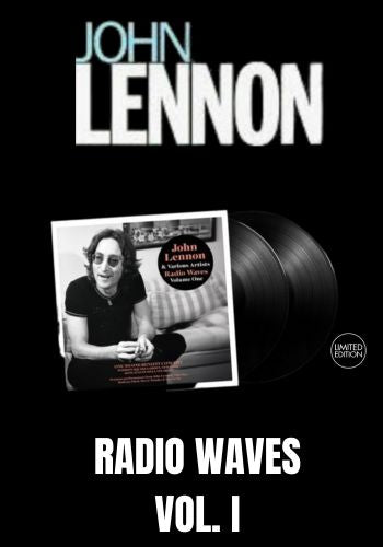 John Lennon - Radio Waves Vol I [2LP] Limited Black Vinyl (import)