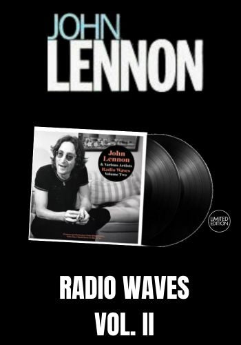 John Lennon - Radio Waves Vol II [2LP] Limited Black Vinyl (import)