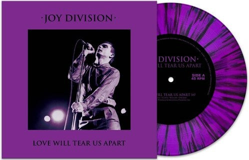 Joy Division - Love Will Tear Us Apart [7"] Limited Purple/Black Splatter Colored Vinyl