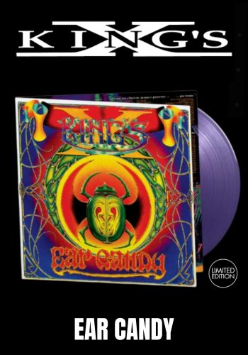King's X - Ear Candy [LP] Limited 180-Gram Purple Colored Vinyl (Numbered import)