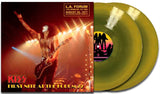 Kiss - FIrst Nite At The Forum 77 [2LP] Limited Yellow & Black Mix Colored Vinyl, Gatefold (import)